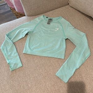 Gymshark crop long sleeve xs